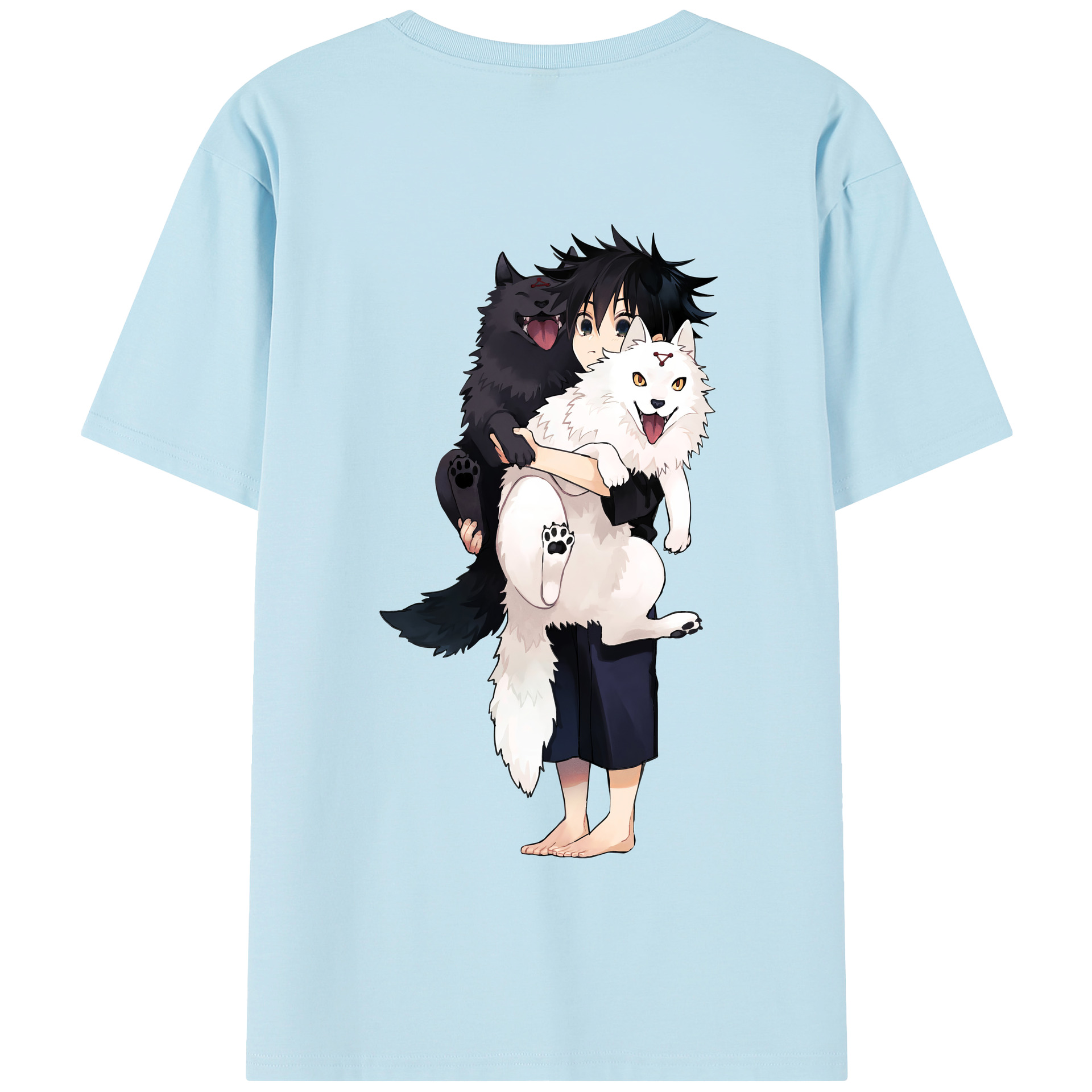 （画像用） 呪術廻戦 Jujutsu Kaisen 綿100％半袖Tシャツ（背面プリント）